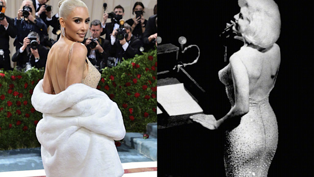 金·卡戴珊|骨折、露屁股、挤出赘肉！7位女星硬挤小一号礼裙，看得我好尴尬