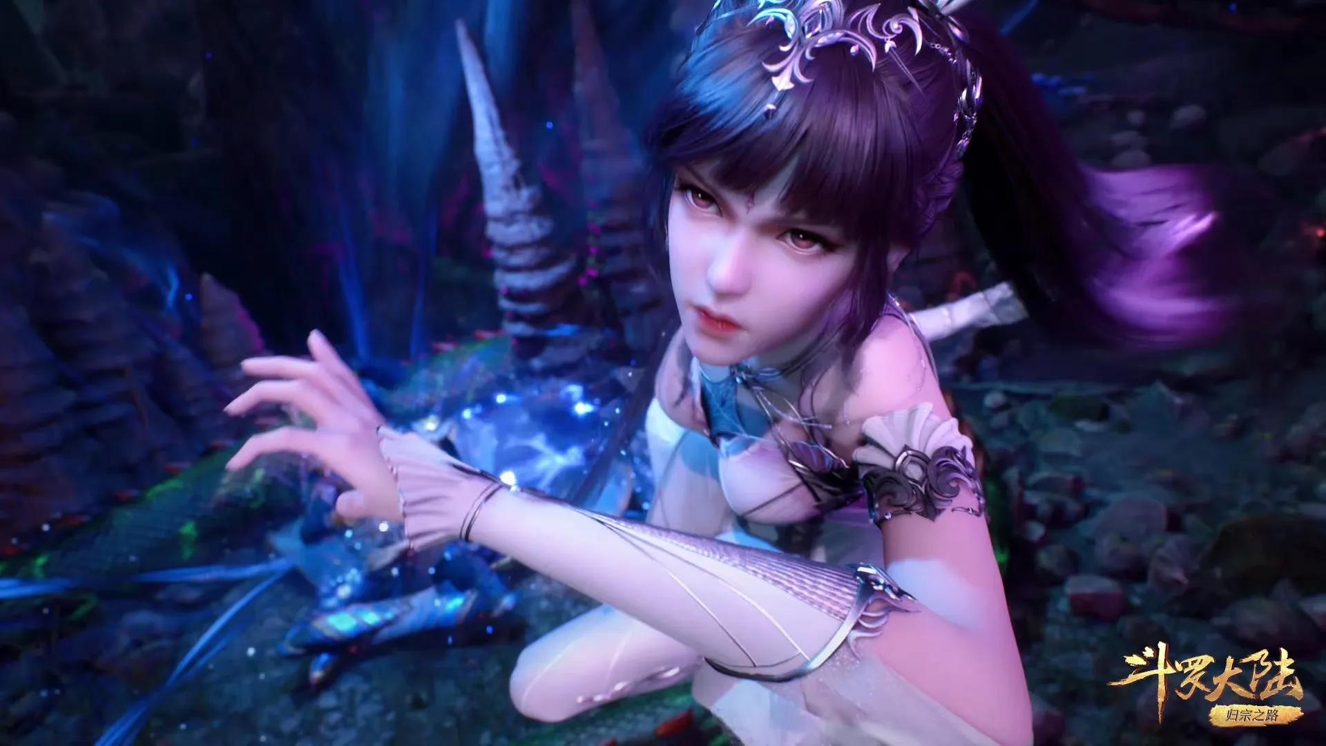 小舞|斗罗216集：小舞猎杀魂兽，魂力达到75级，唐三复活妈妈，太水了