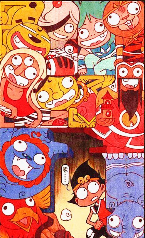 漫画|发明“拼图喷雾”,降龙尝试解救战将,却意外制作出“奇葩拼图”