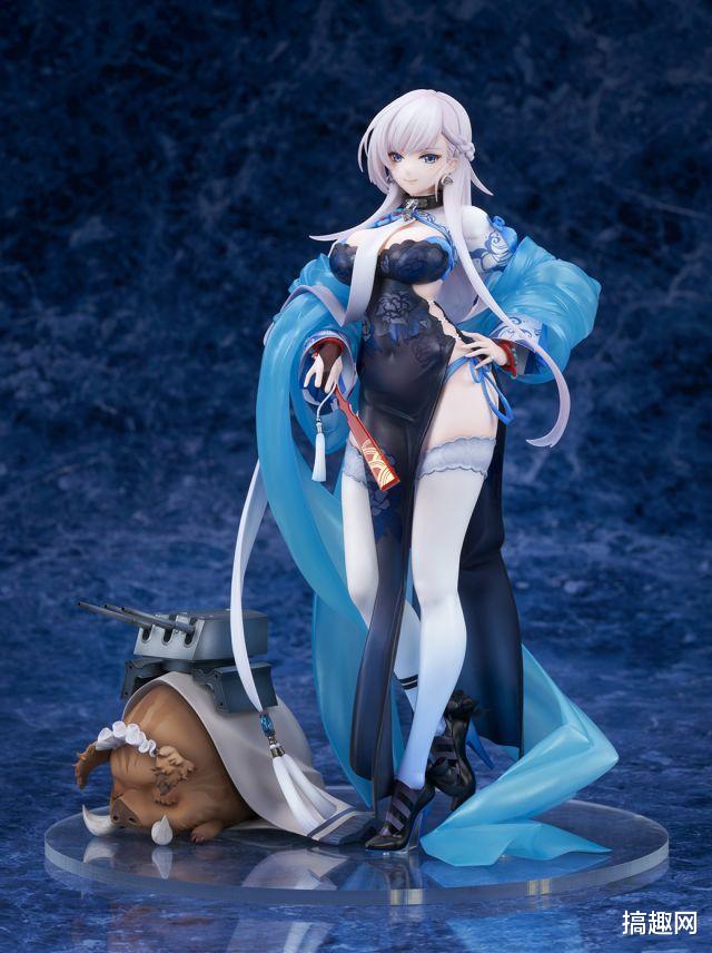 手办|潮趣：《碧蓝航线》贝尔法斯特 彩云的蔷薇Ver.1/7手办 还原度真高