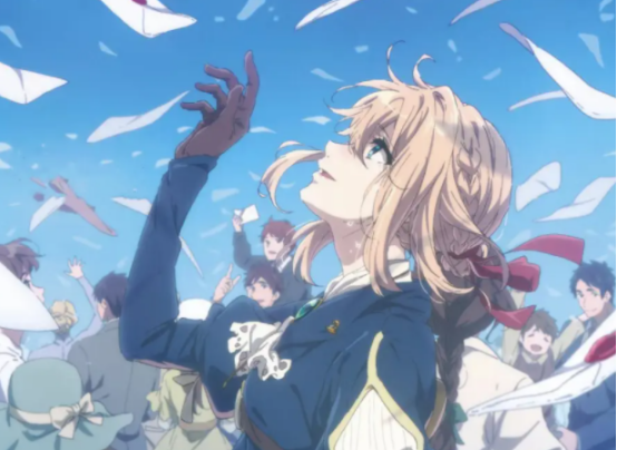 紫罗兰永恒花园|《紫罗兰永恒花园》，没有跌宕起伏的剧情，但平淡更能给人感动