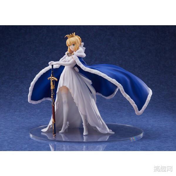 阿尔托莉雅|潮趣：《FGO》Saber/阿尔托莉雅·潘德拉贡 1/7手办 一身白色礼服