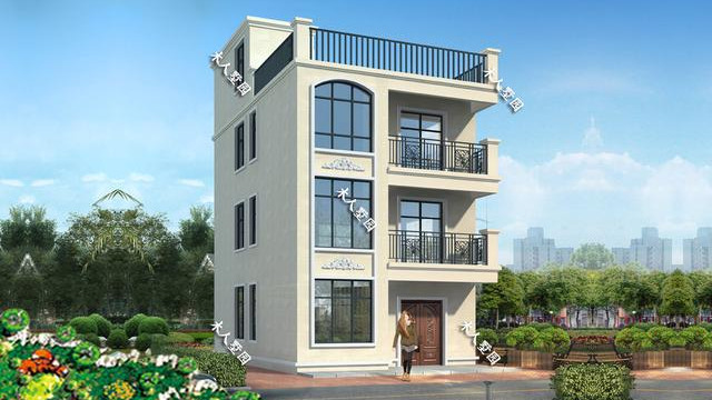 6-7米宽的宅基地建房，施工队都说无从下手，但难不倒设计师