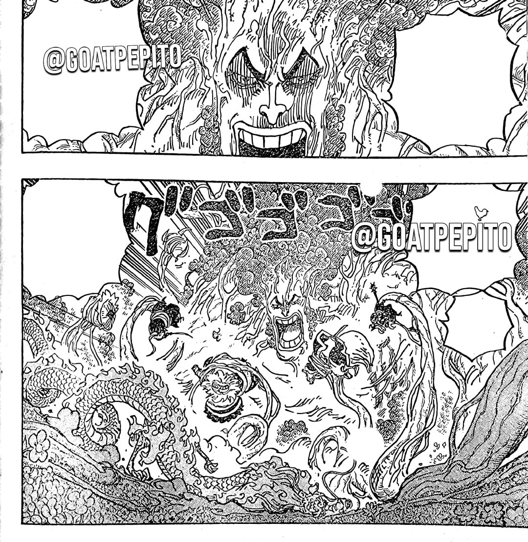 海贼王|海贼王1055话情报图更新，红发回忆女儿乌塔，绿牛被霸王色吓退