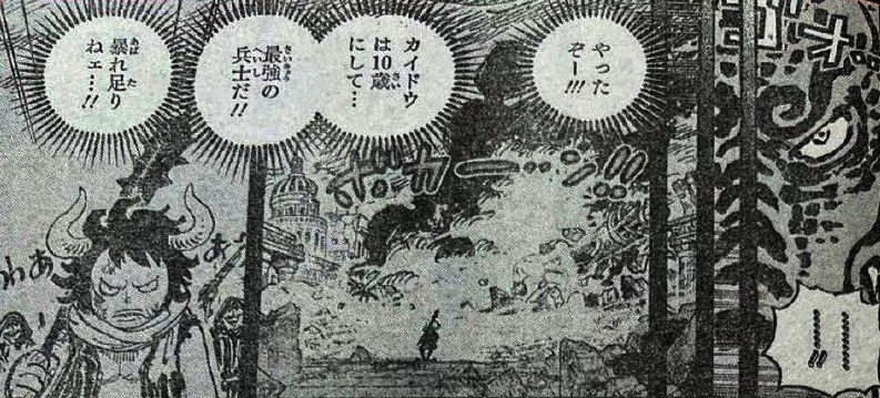 凯多|海贼王1049话:童年凯多公布,10岁成最强士兵,13岁被悬赏7000万