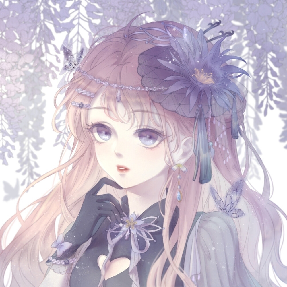 |仙气动漫闺蜜头像|骄傲治愈不了岁月的旧伤痕