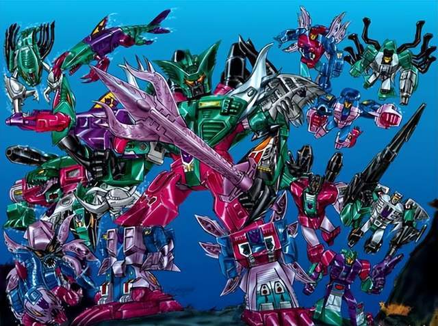 大排档|海鲜大排档——霸天虎的海洋战士