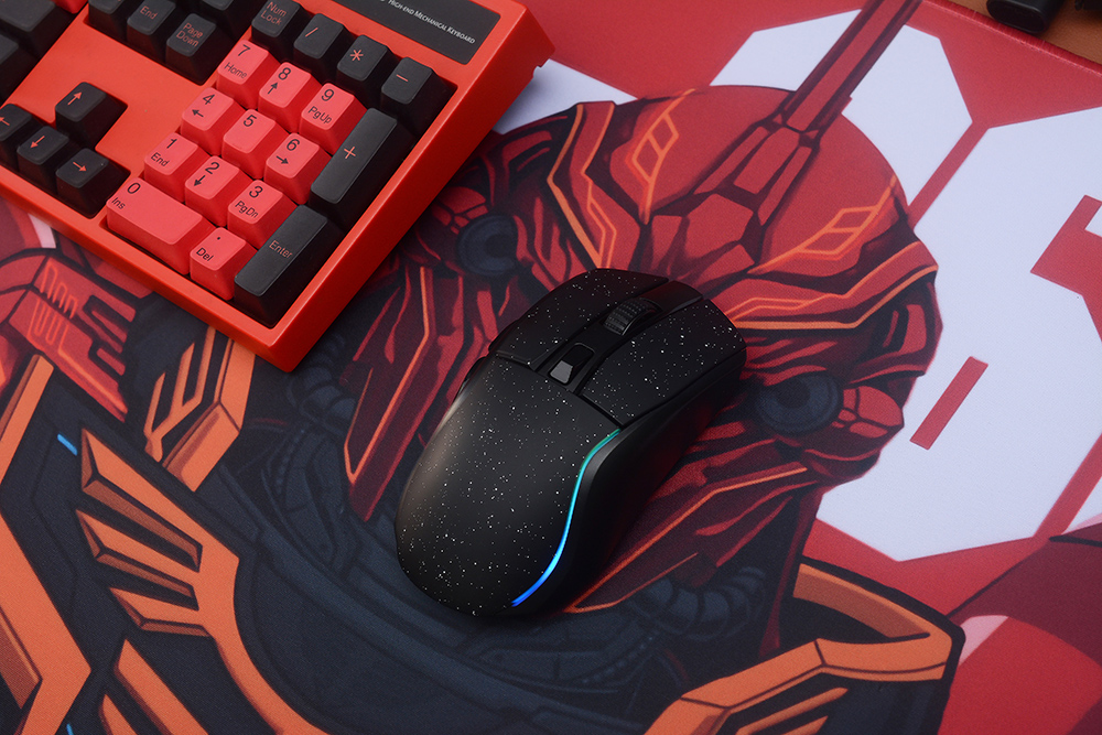 达尔优|带充电底座低延迟无线鼠标,达尔优A950这新品真是快