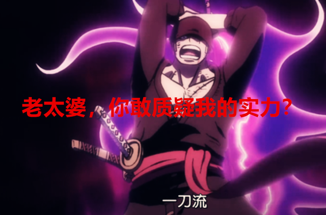 索隆|海贼王1017集:大妈这句话,变相削弱了索隆的实力?网友不淡定了