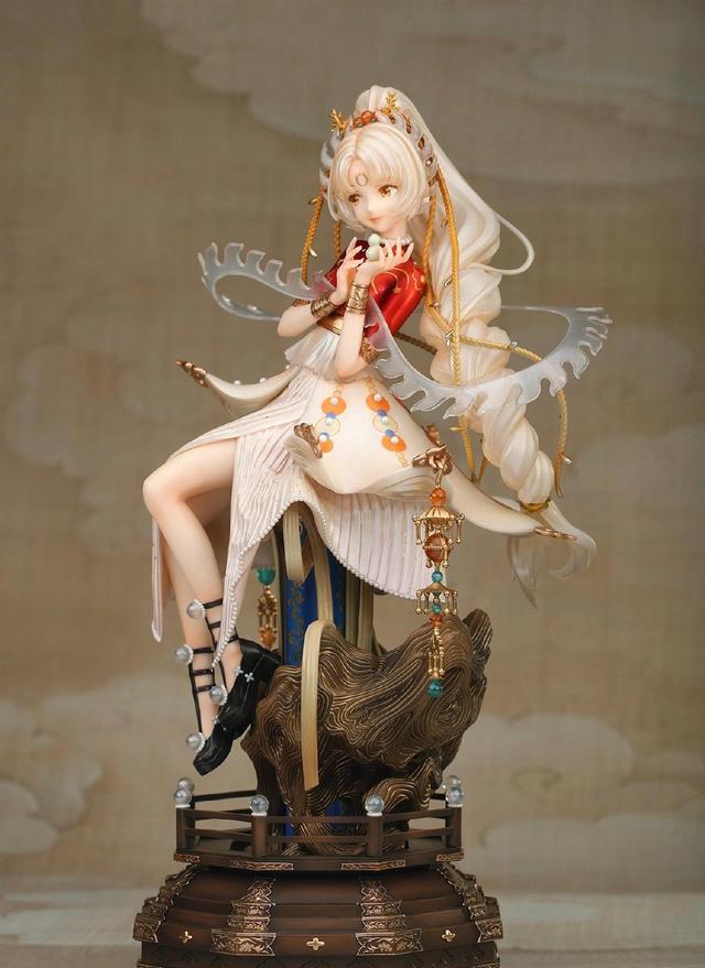 手办|国家宝藏系列手办真珠舍利宝幢公开神仙气质十足的国宝拟人妹子