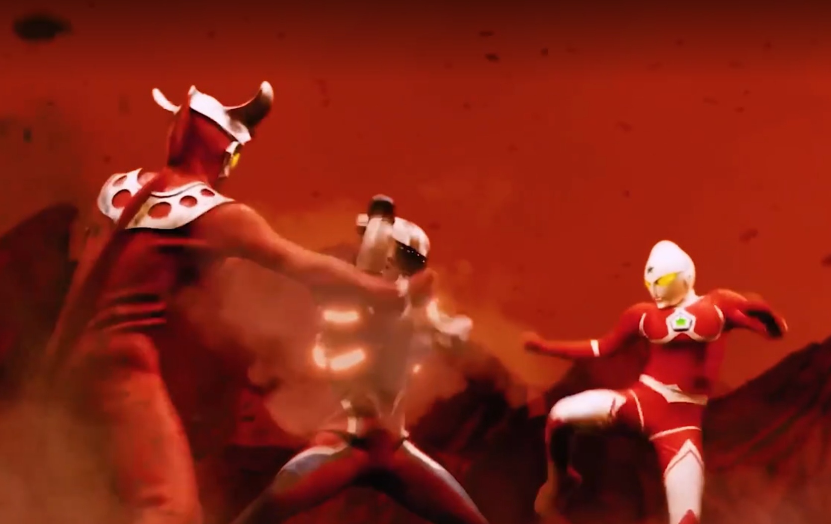 |地狱特训展开，赛文拿出头镖，身为儿子的赛罗：父亲手下留情啊！