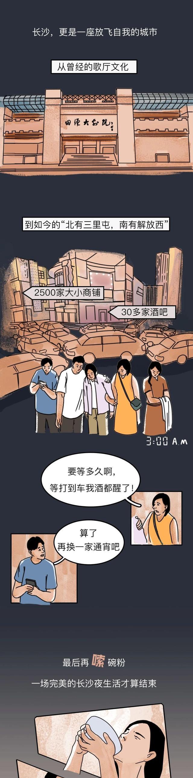 木叶丸|全国哪里人最“快乐”？一组漫画「科普」，长沙人绝对有发言权！