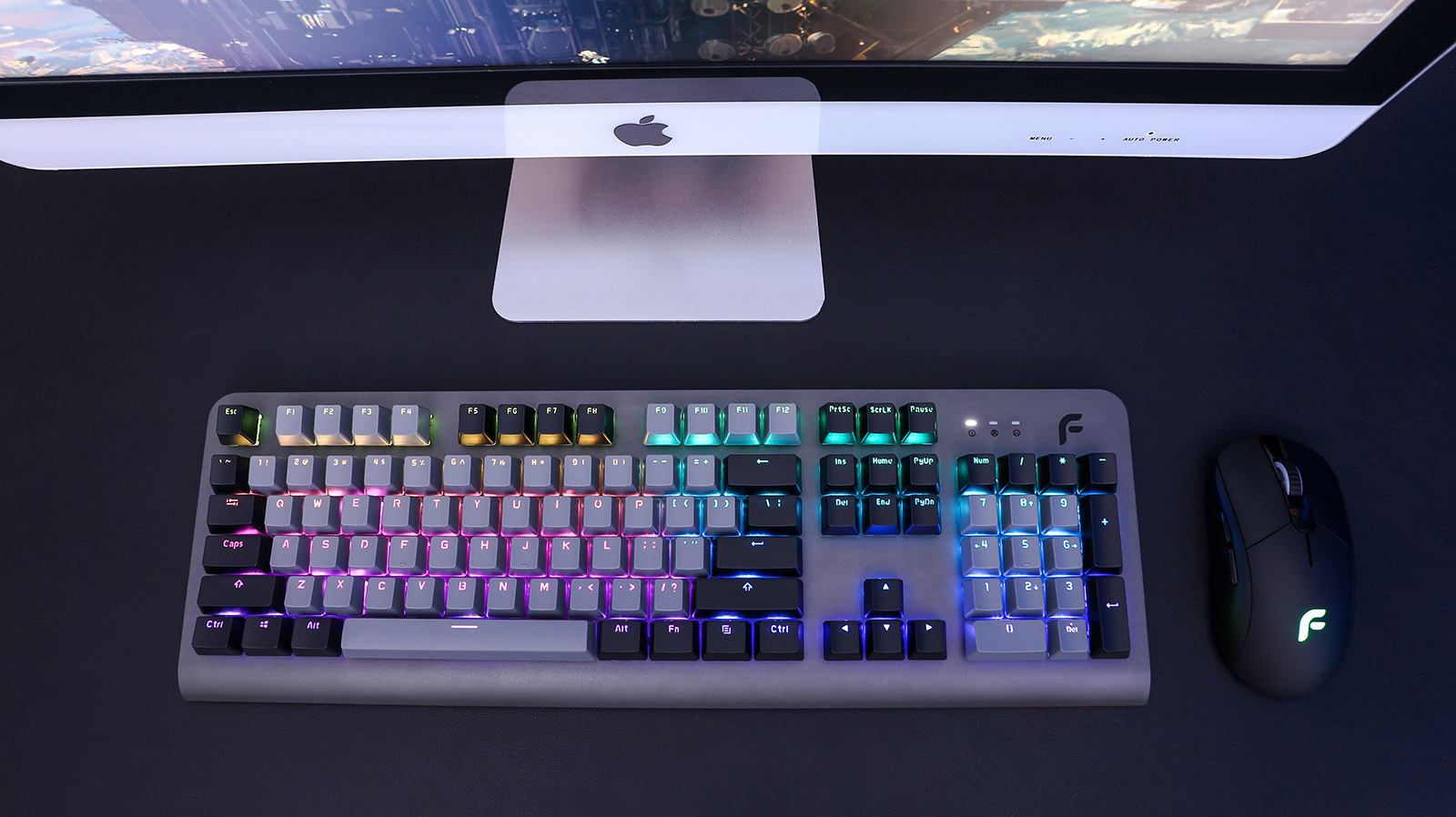 机械键盘|大屏幕玩家的机械键盘,实现输入自由,迪摩F33猎星者