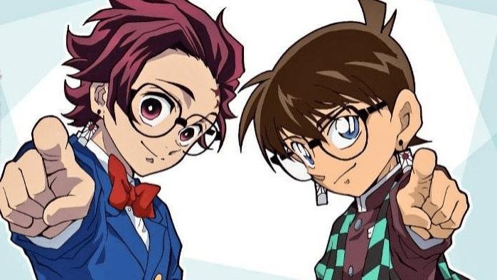 名侦探柯南|【鬼灭之刃?名侦探柯南】如果柯南加入鬼杀队是样子 ？