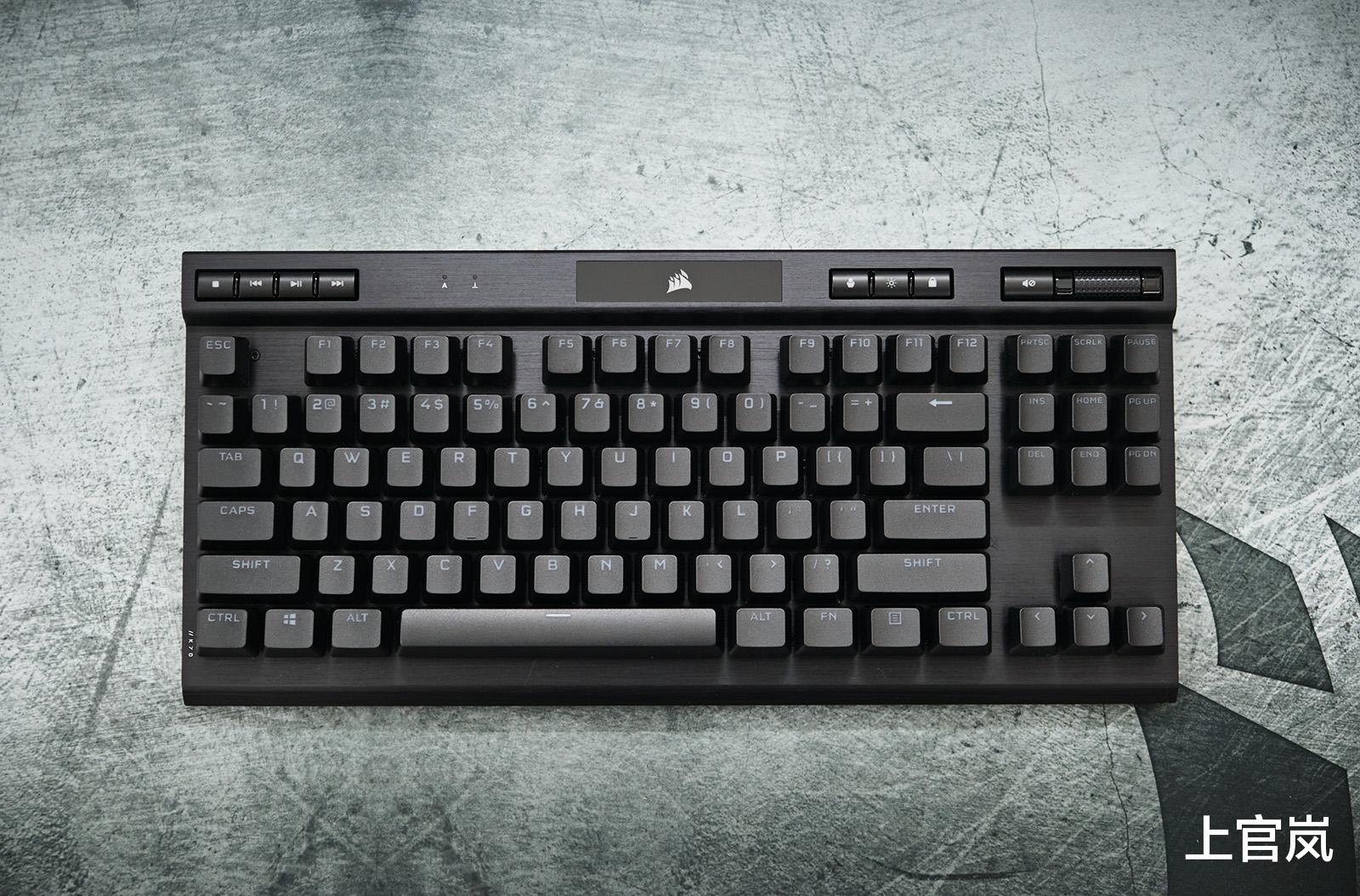 美商海盗船|硬核电竞唯快不破，美商海盗船K70 RGB TKL OPX光轴机械键盘