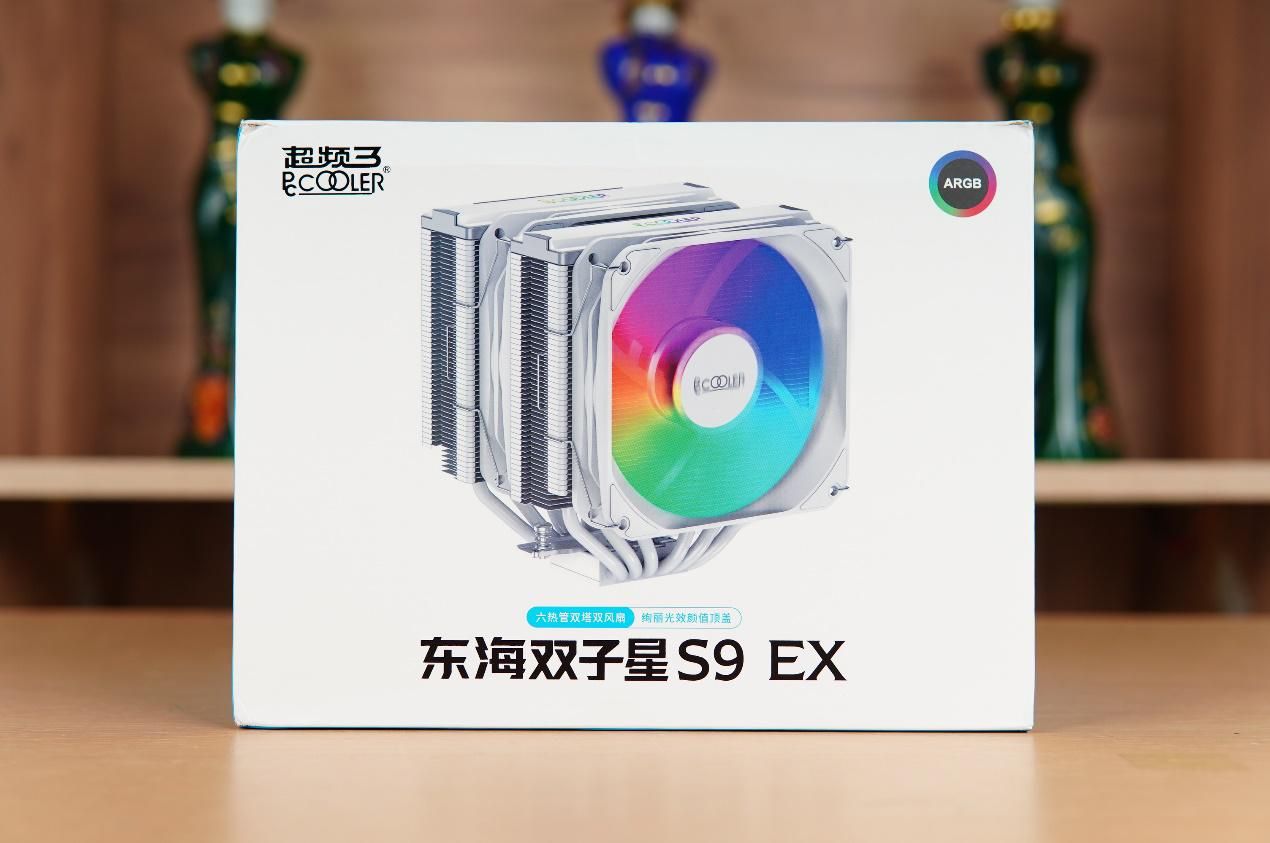 散热器|颜值新秀，超频三东海双子星S9 EX性能实测
