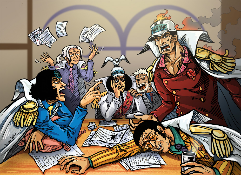 黄猿|海贼王：大将的有趣设定，性格与果实能力相悖，尾田不愧是细节王