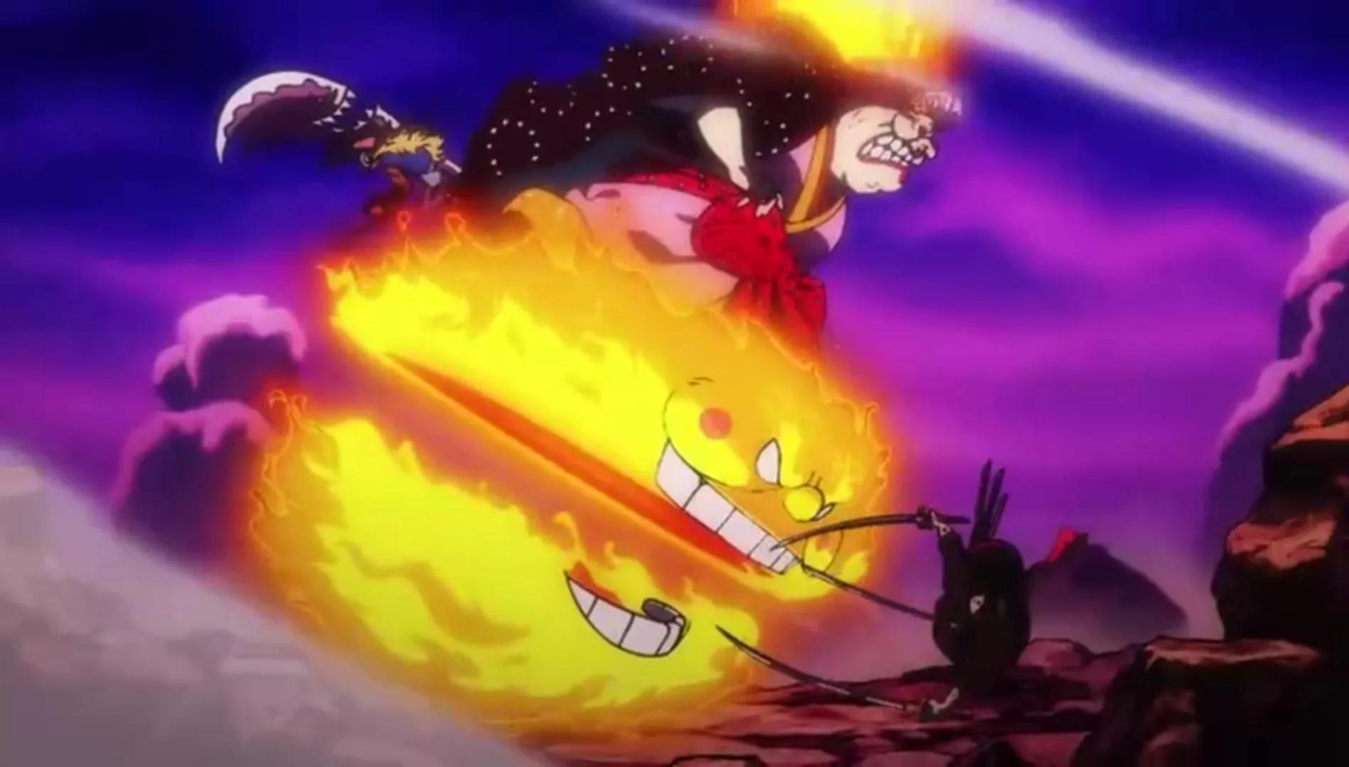 索隆|海贼王1027集情报：大妈再次掉入大海，索隆使用九刀流斩杀凯多