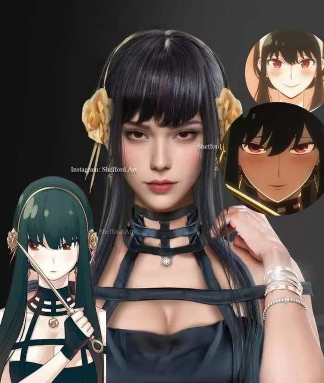 鬼灭之刃|AI换脸《间谍过家家》和《鬼灭之刃》,看看有哪些类似的地方?