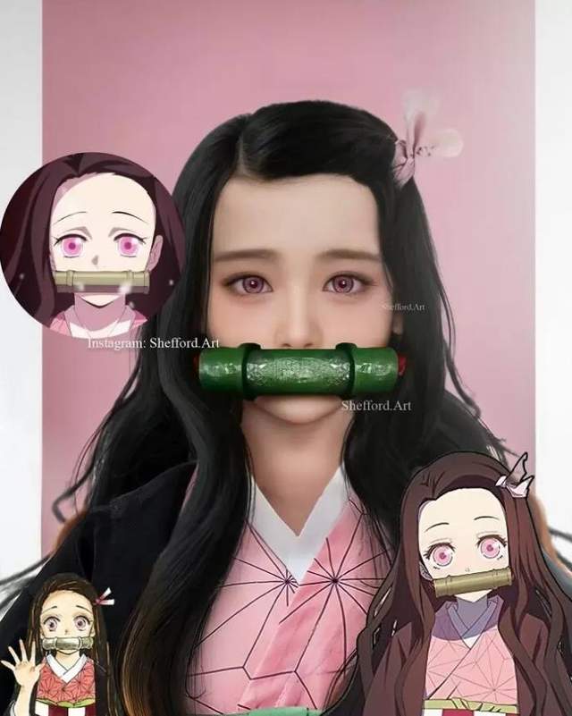 鬼灭之刃|AI换脸《间谍过家家》和《鬼灭之刃》,看看有哪些类似的地方?