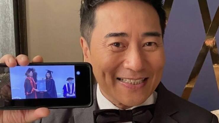 欧瑞伟|遗憾！TVB御用配角因工作缺席爱女毕业典礼，23岁女儿撞脸朱千雪