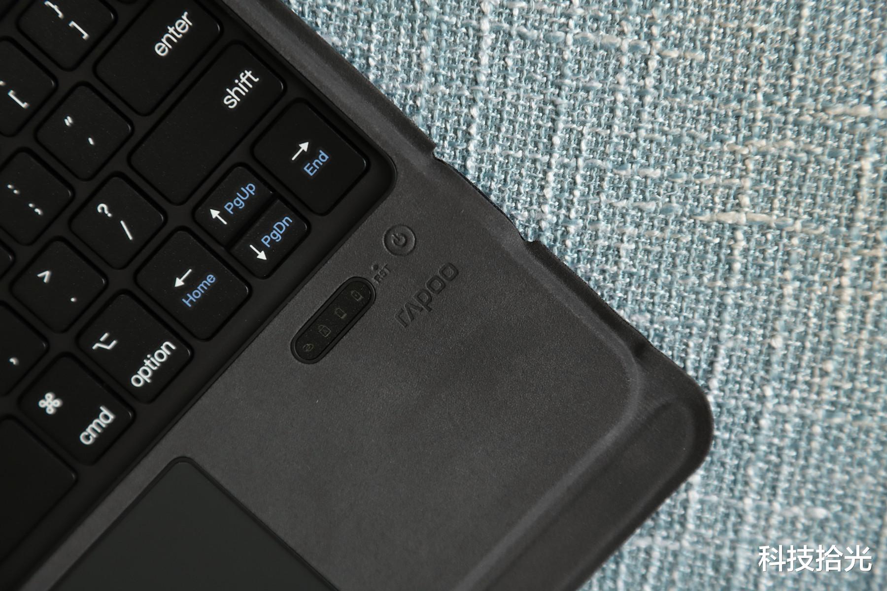 iPad|保护壳+支架+键盘三合一，iPad搭档之雷柏XK300蓝牙键盘评测