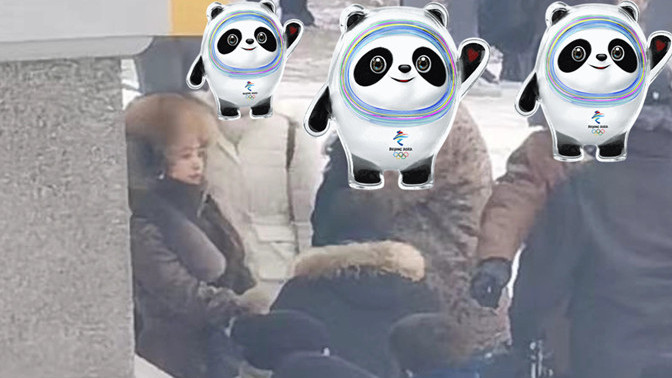 皮草|赵丽颖哈尔滨拍戏！零下温度穿皮草配雷锋帽，成男人模样快认不出