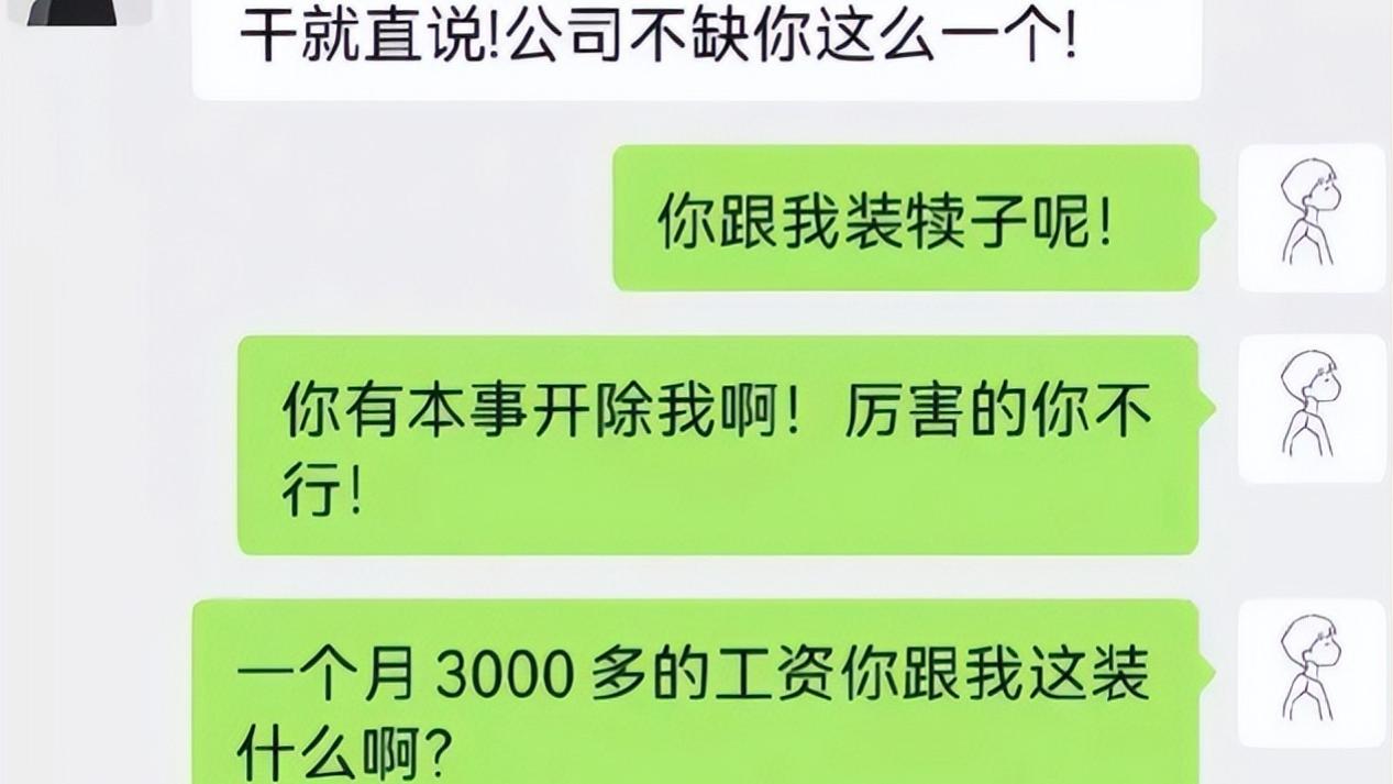 |零零后整顿职场：“三千块工资你跟我装什么？有本事开除我”