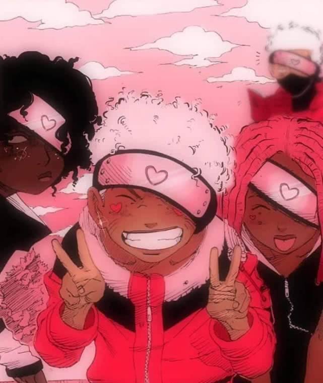 火影忍者|你看过非洲版的火影吗？佩恩依旧帅气，看到雏田我人傻了