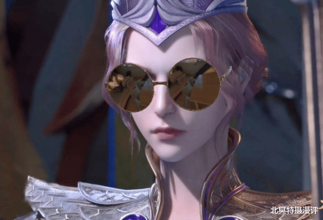 宁荣荣|斗罗大陆女神戴眼镜,比比东戴墨镜无比冷酷,小舞和宁荣荣造型太甜