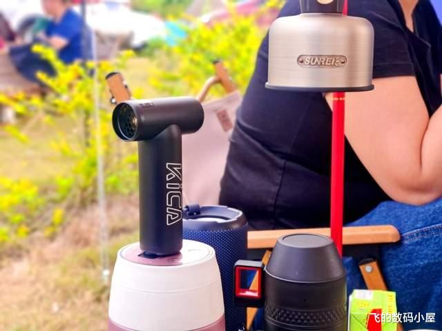 键盘|便携式风扇的天花板:KICA涡轮扇,小身材风力惊人,还有多种玩法
