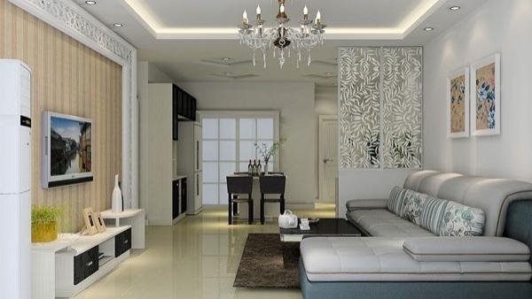 新房装修好，对房子简单布置，住了3年，房子依旧干净如新