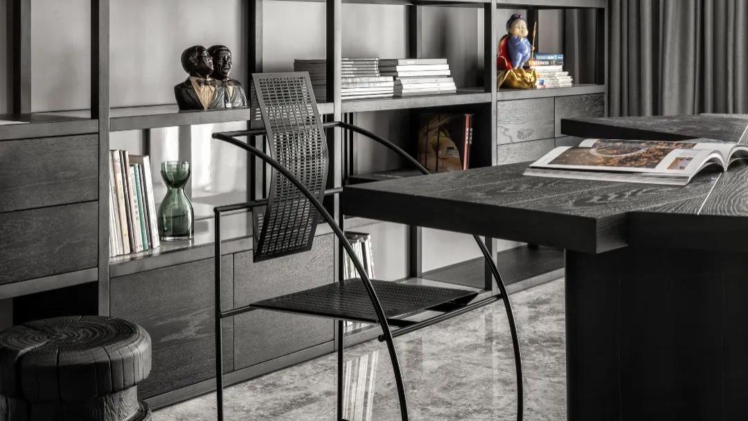 高级灰装修灵感丨800㎡摩登潮玩别墅，把家装成艺术馆