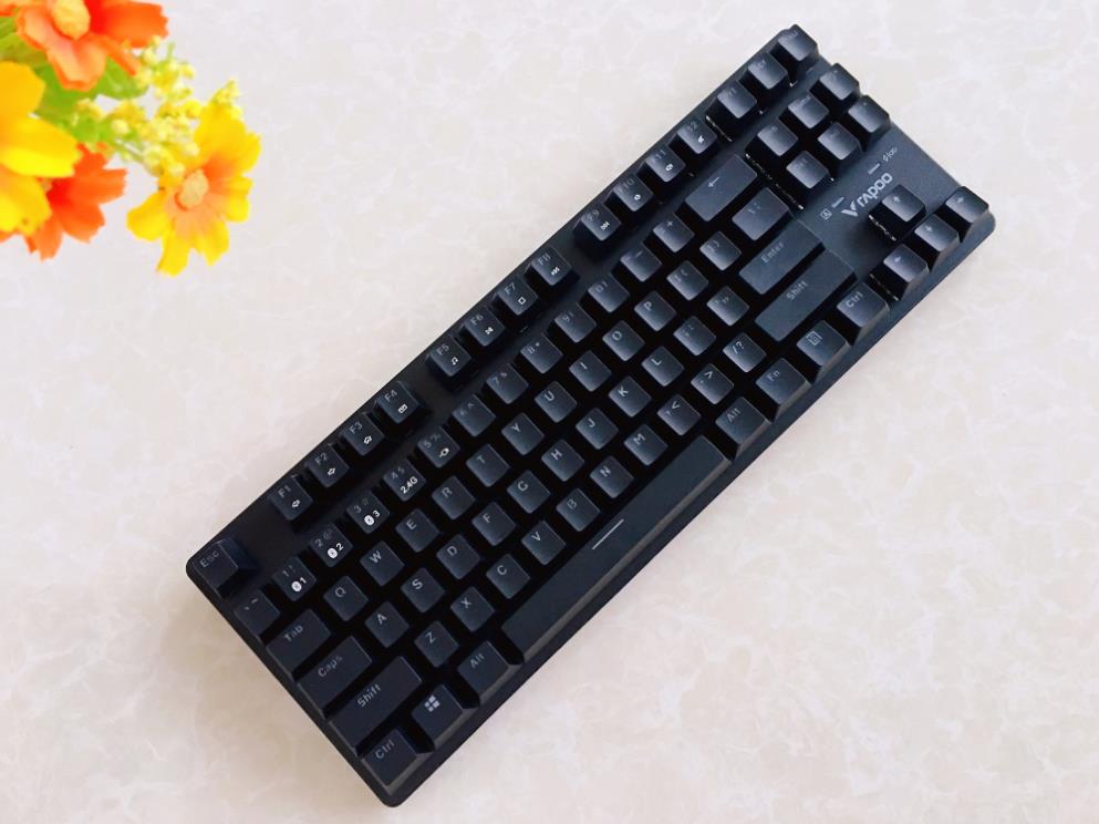 6g|实力派颜值担当,雷柏V500 Pro-87多模无线机械键盘畅爽无限