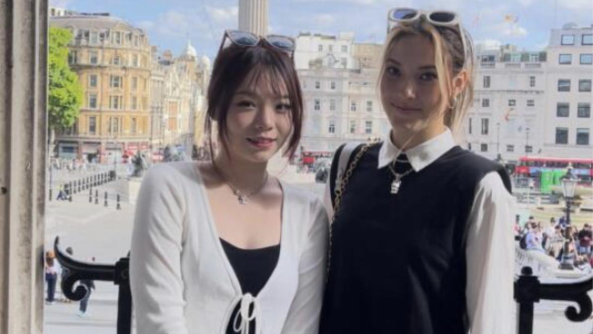 伦敦|接地气! 谷爱凌伦敦逛街Zara买衣服, 谷妈慈母笑为她和中国美女拍照