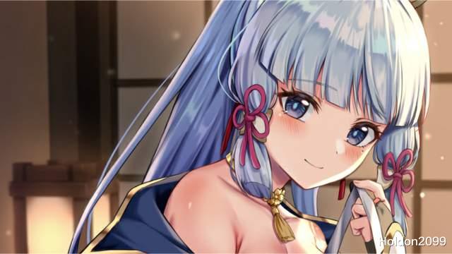女孩|原神角色剧情篇 白鹭公主神里绫华 天秤座女孩就是这么优秀