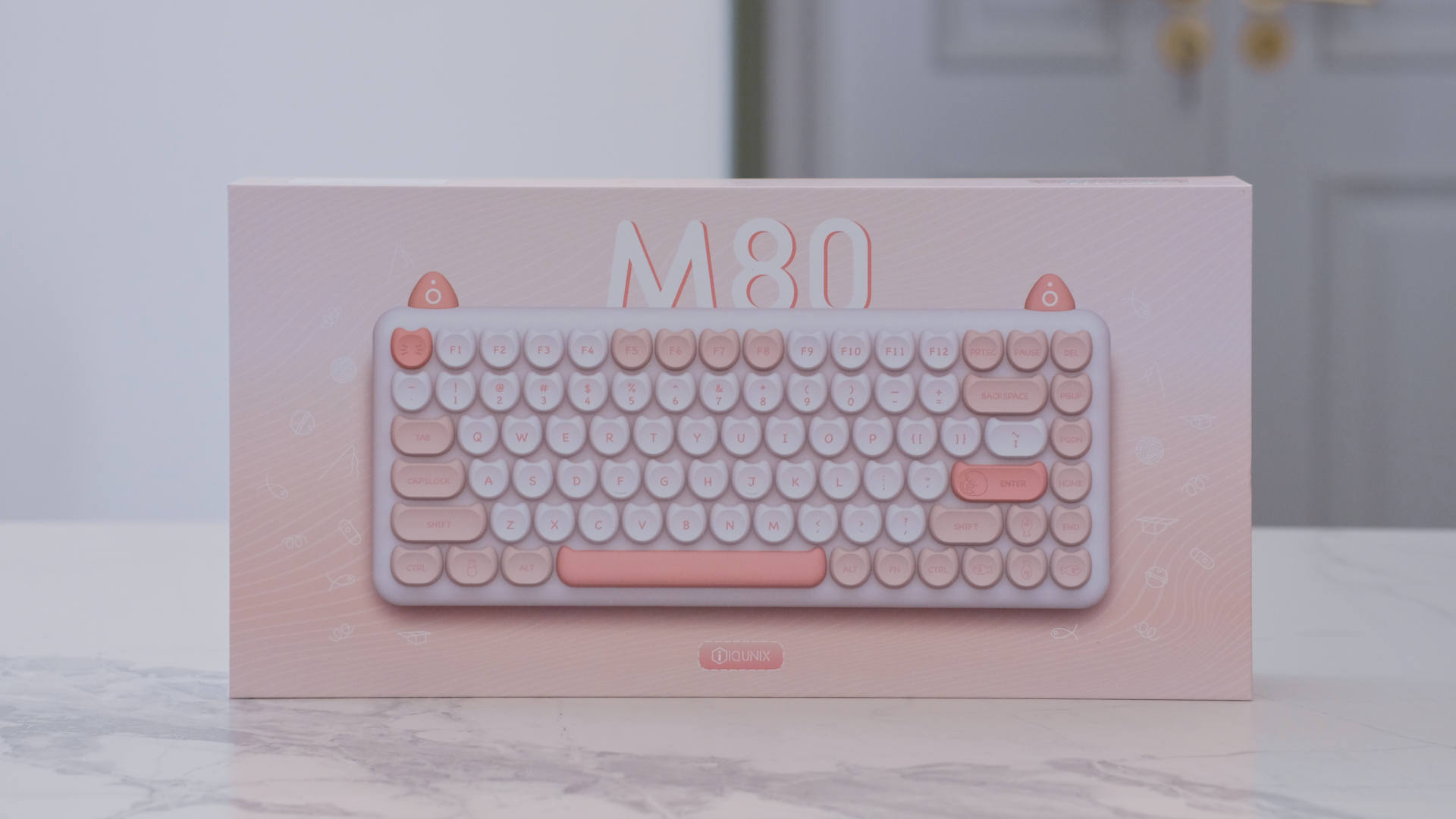 华硕|最后48h，留给情人节礼物的时间不多了：IQUNIX M80键盘送给她