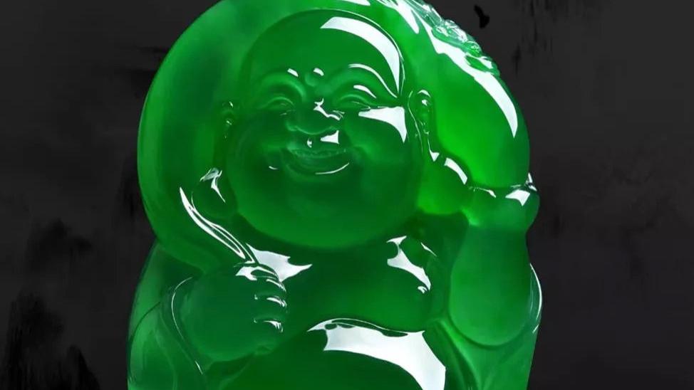 翡翠|玉赏 | 帝王绿翡翠宴席，绿得流油