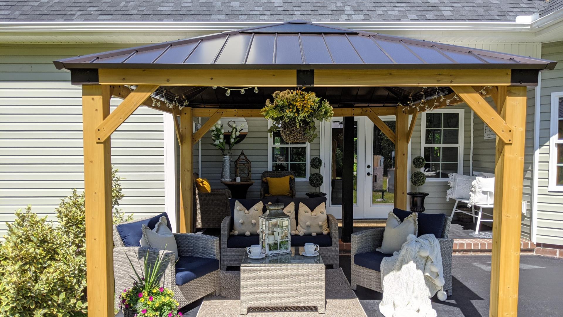 仅耗时一天！当我把农村院子打造成高级庭院，邻居直呼太美