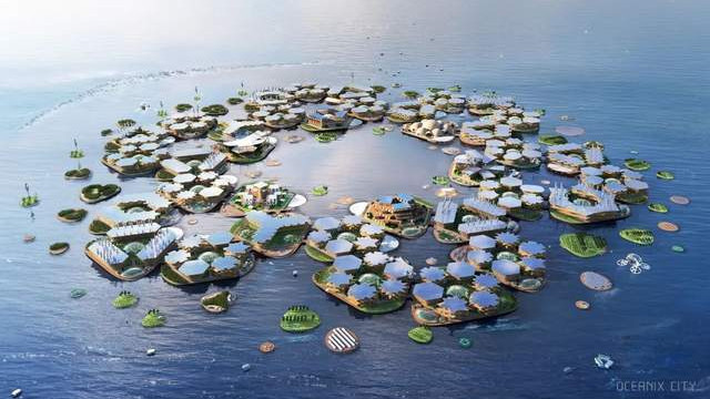 釜山|世界最初的漂浮城市，2025年将浮现在釜山海面