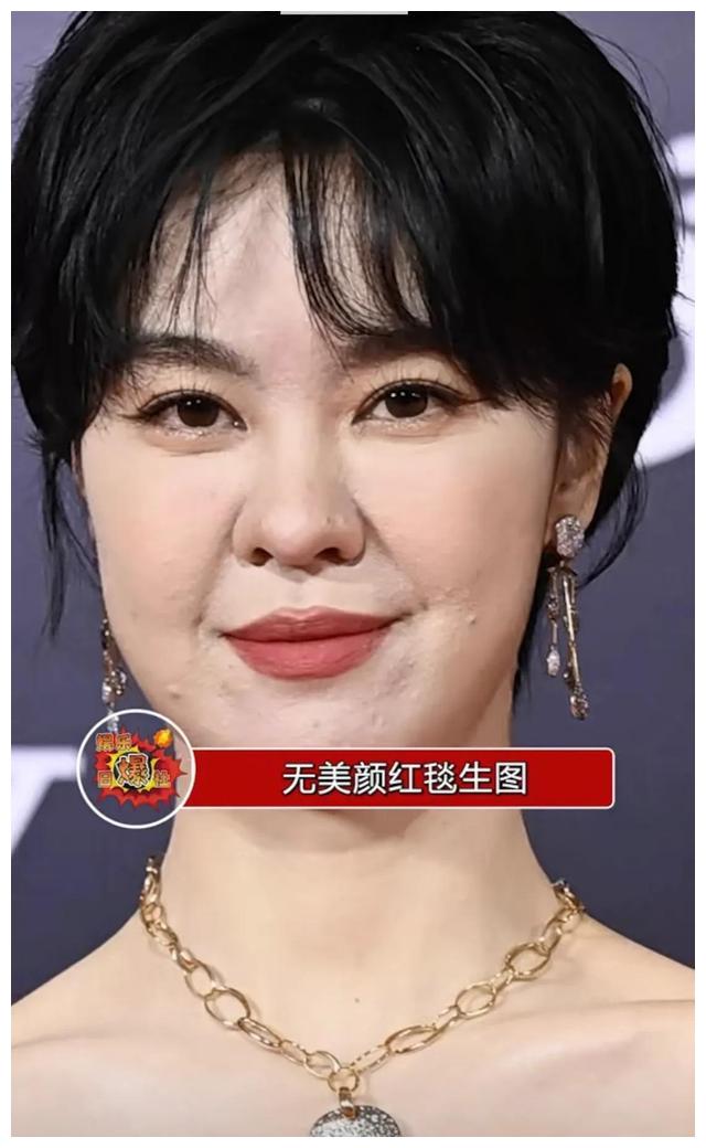 女星怼脸拍也不过如此，跟素人没区别