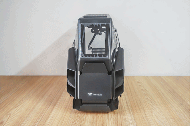 机箱|5800X+6600+钢影PF1+飓风S240水冷+阿帕奇机箱的TT半全家桶装机