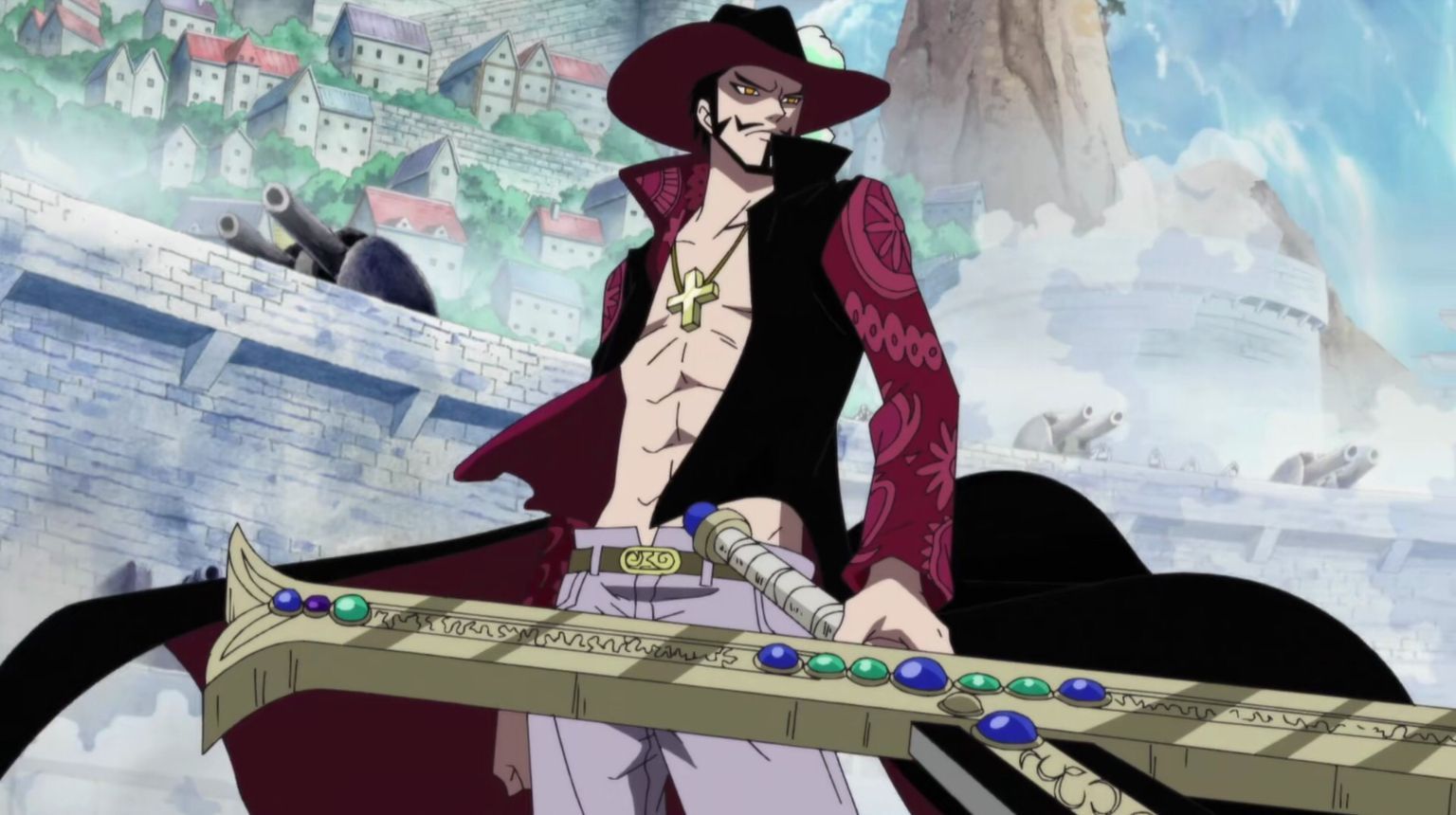 鹰眼|海贼王1058话:原来老沙才是真正的四皇!鹰眼曾被称为海军猎人