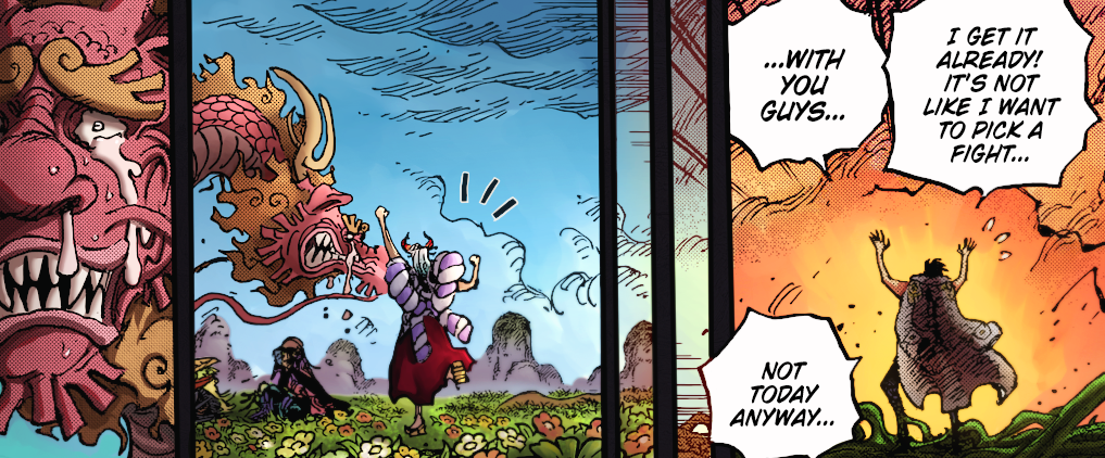 路飞|你们是真不了解绿牛,这才是绿牛不杀路飞的原因!海贼王1055话漫画完整版