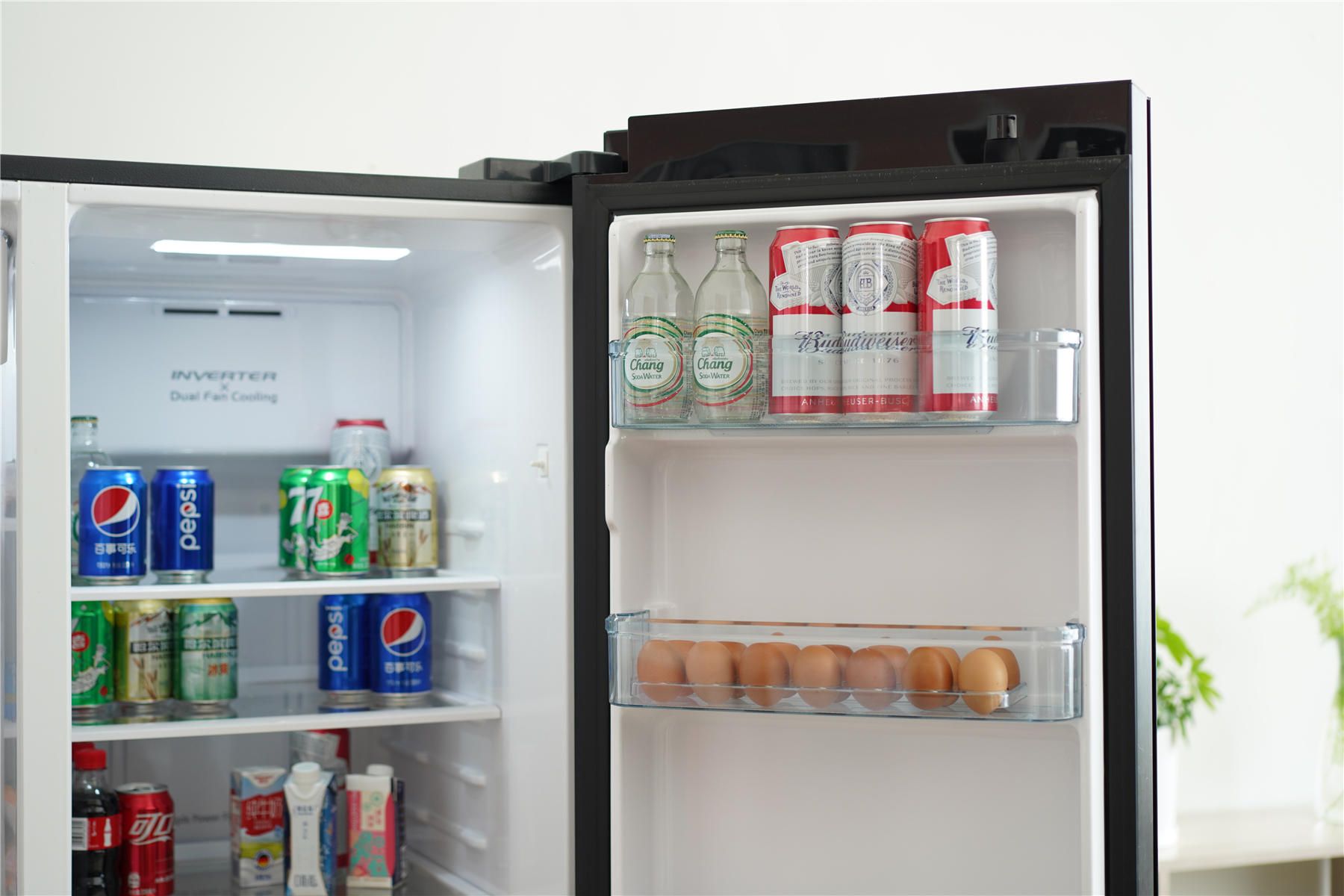 日立|日立R-SBS2100NC冰箱什么样？一份钱买两件货