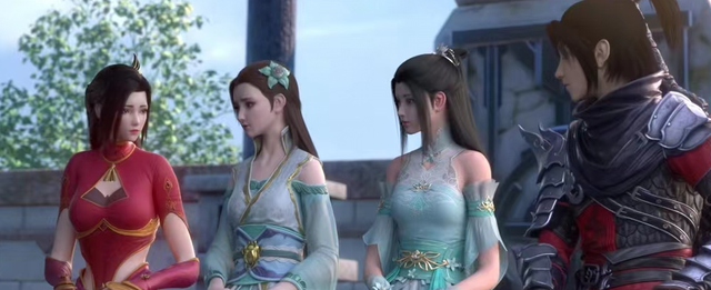 萧炎|萧玉秀大长腿，萧媚登场，没想到萧炎就是冲着抢陨落心炎来的学院