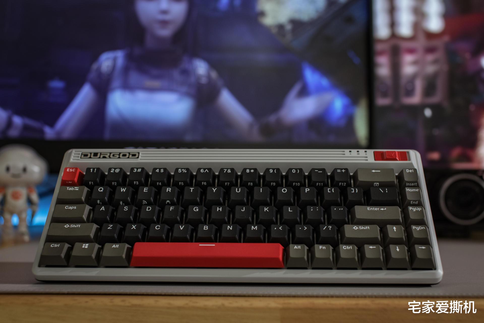 fusion|桌面党的复古情怀:杜伽FUSION三模机械键盘