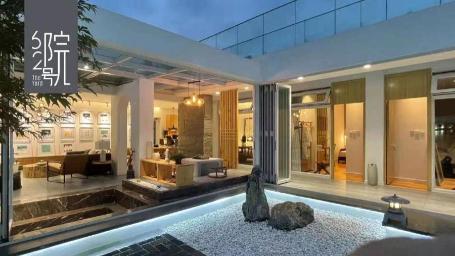 怀柔灵慧山-设计感十足的现代豪华民宿-青山秀水间的温馨之家