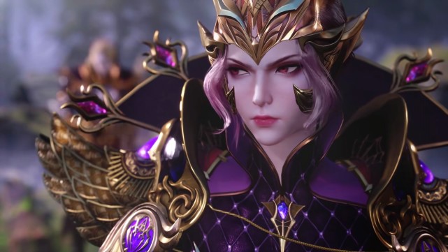 比比东|斗罗：菊斗罗还想继续追杀唐三，自不量力，比比东皱眉忍住没发火