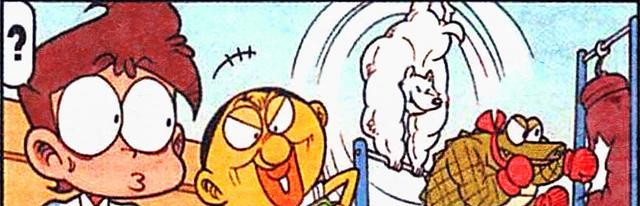 机械|奋豆“懒惰大王”驾驶“机械坐骑”,老古:哪个女生能看上你?